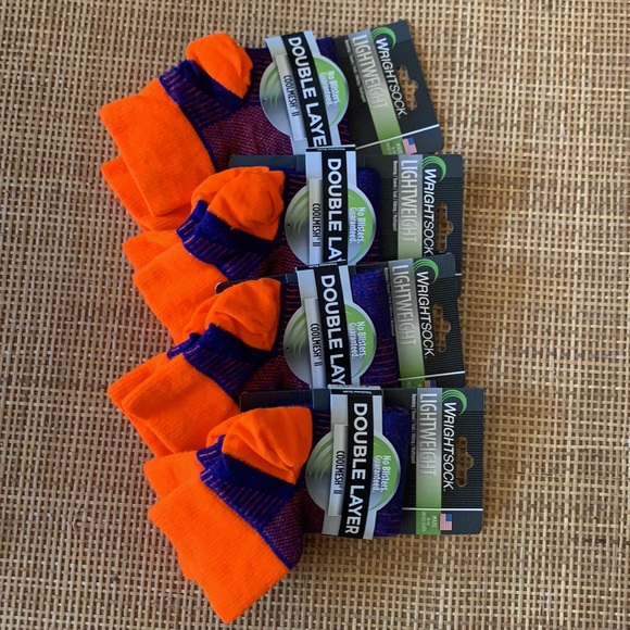 Wrightsock lightweight running ankle socks Size XL - Picture 3 of 3